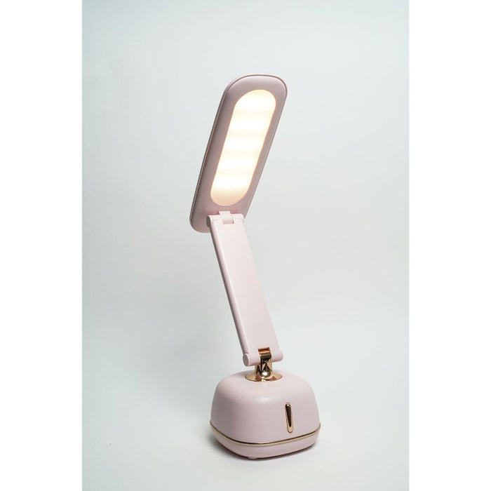LONGDA - Folding Touch Sensing Desk Lamp - Pink