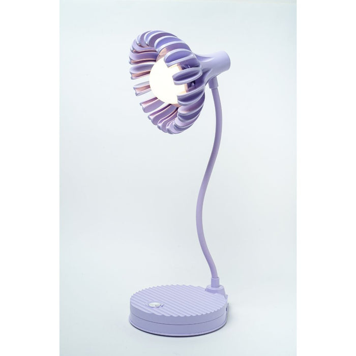 LONGDA Flower Touch Table Lamp – Lavender