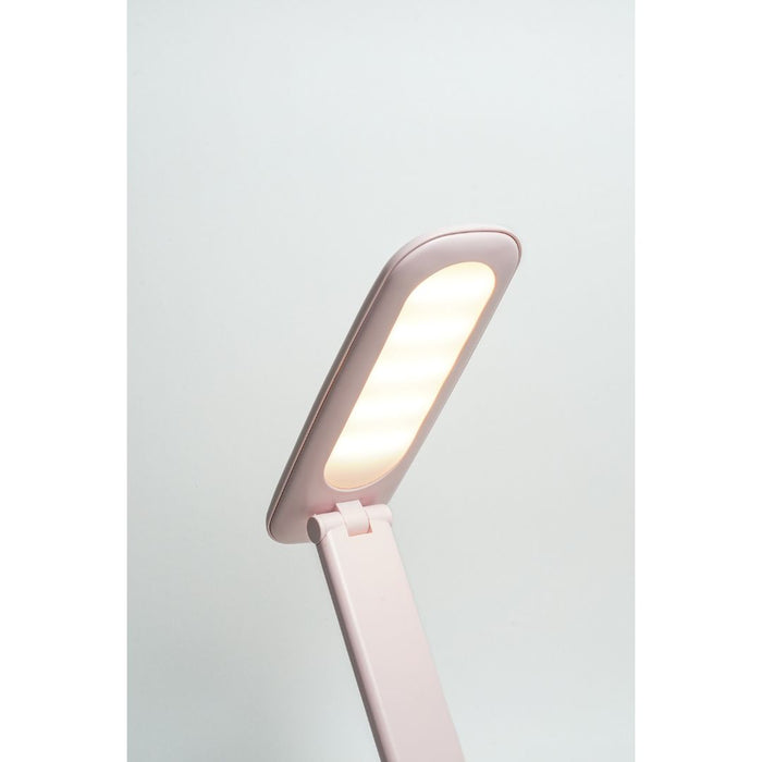 LONGDA - Folding Touch Sensing Desk Lamp - Pink