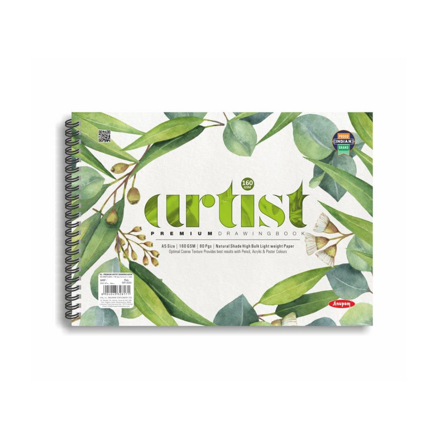 Anupam - Artist Premium Drawing Book A5/160GSM