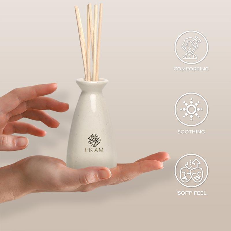Ekam - Vanilla Reed Diffuser Set