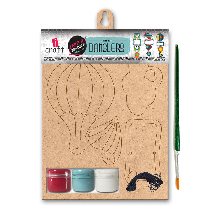 iCraft DIY Air Balloons Danglers Kit | Creative Home Decor Art Set