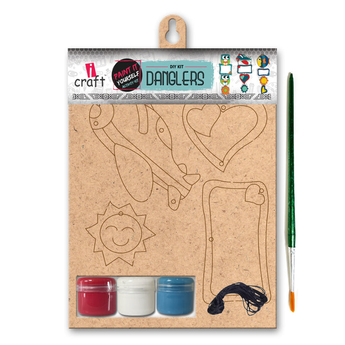 iCraft DIY Airplane Dangler Kit | Home Decor Craft Set