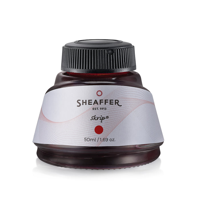 Sheaffer Skrip Ink Bottle – Red, 50 ml