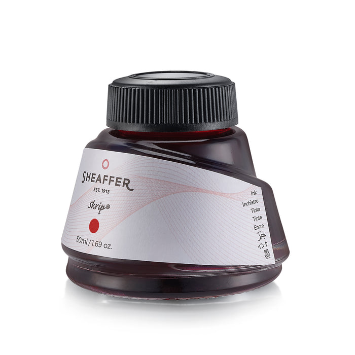 Sheaffer Skrip Ink Bottle – Red, 50 ml