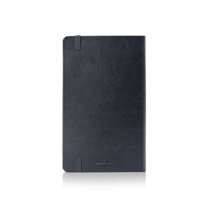 Sheaffer Medium Notebook – Ruled, Black | 90 GSM Hard Cover