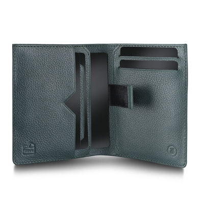 Lapis Bard Contemporary Verdant Ballpoint Pen & Dual Compartment Wallet Gift Set