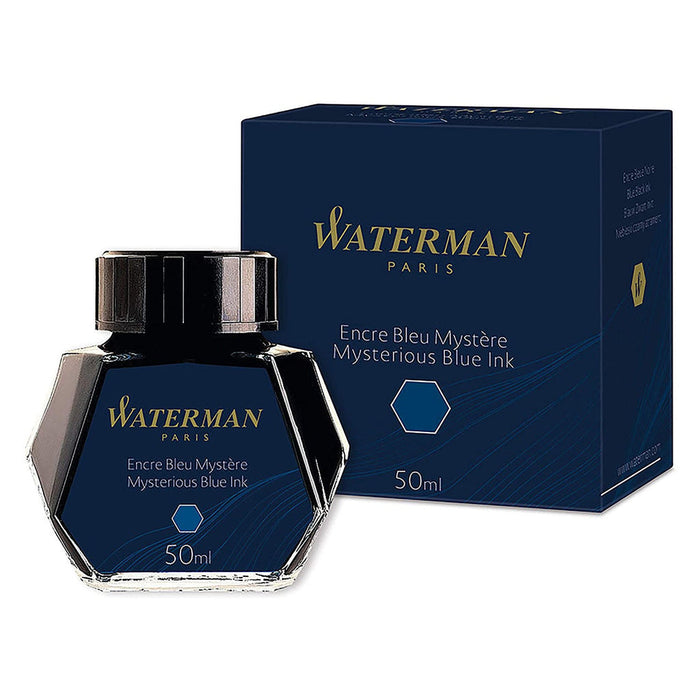 Waterman Ink Bottle – Mysterious Blue, 50 ml