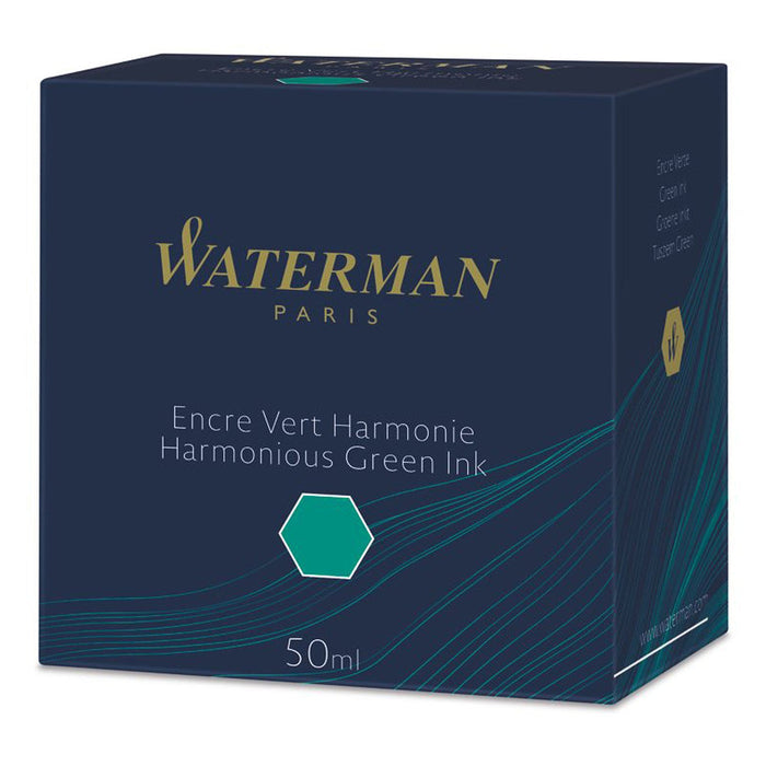 Waterman Ink Bottle – Harmonious Green, 50 ml