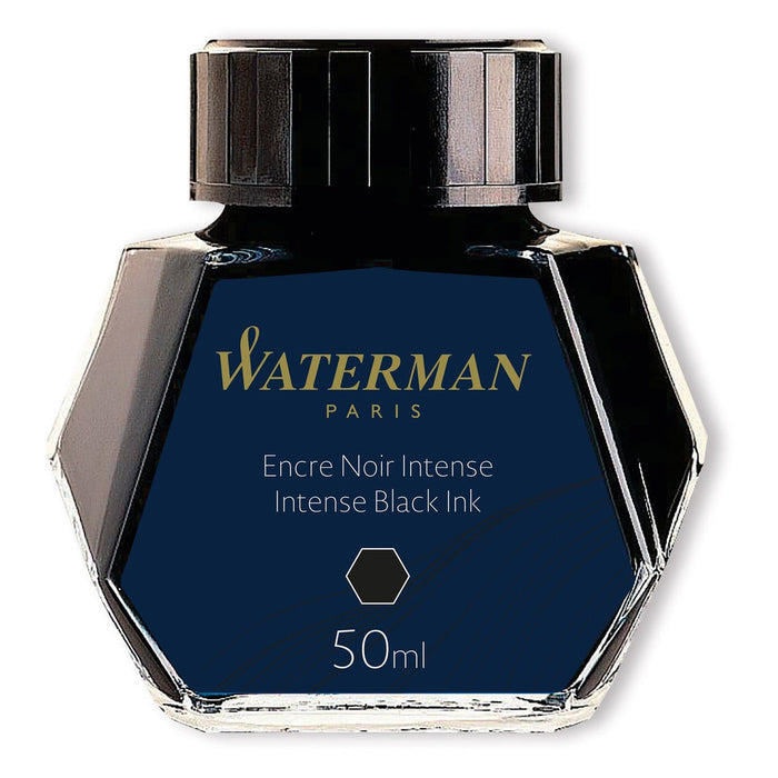 Waterman Ink Bottle – Intense Black, 50 ml