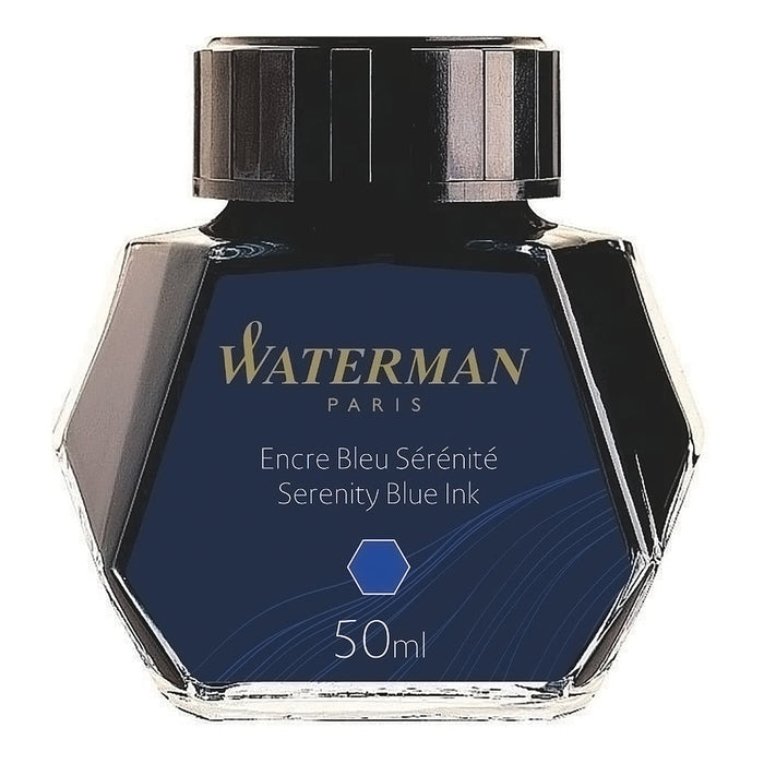Waterman Ink Bottle – Serenity Blue, 50 ml
