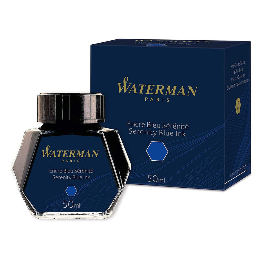 Waterman Ink Bottle – Serenity Blue, 50 ml