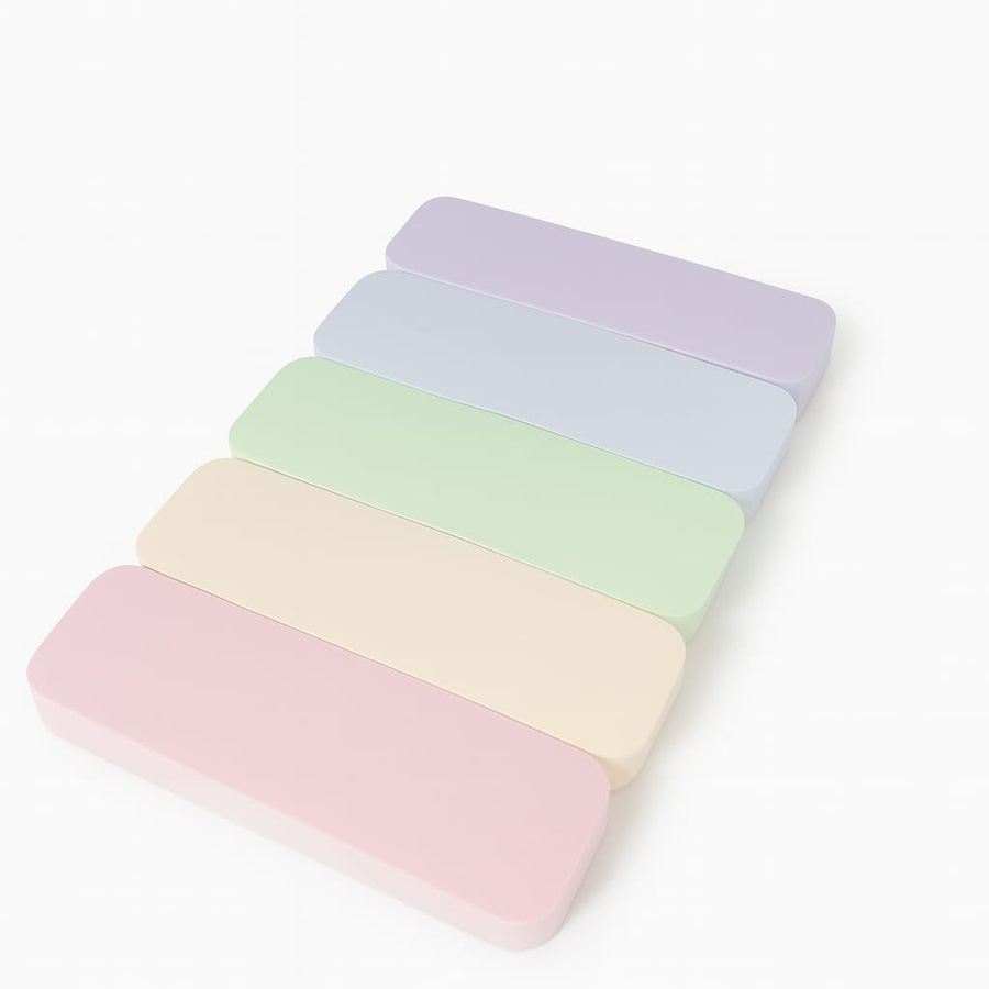Pastel Sticky Notes Set – 5 Soft Colors, 50 Sheets Each (50×15mm)