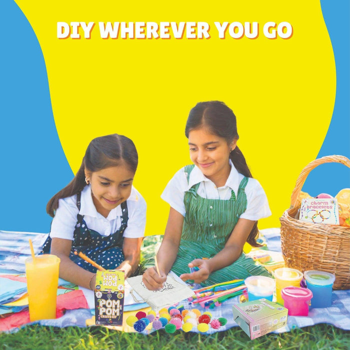 Kalakaram Mini Paper Cup Craft Kit | DIY Creative Activity Set for Kids