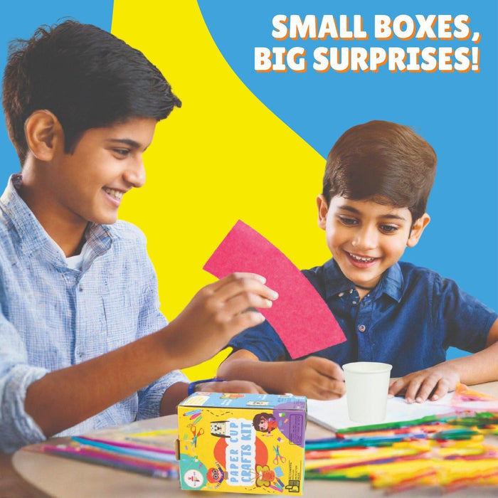 Kalakaram - Mini Pom Pom Craft Kit | DIY Fun & Fuzzy Art Set