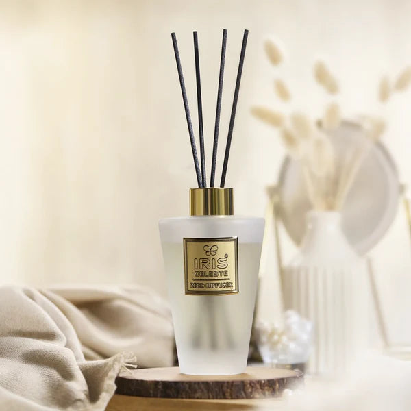 IRIS Celeste Reed Diffuser Set – White Musk