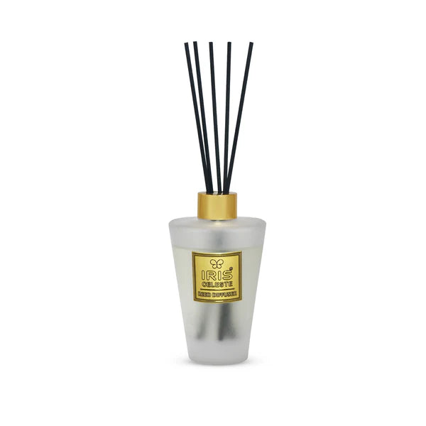 IRIS Celeste Reed Diffuser Set – White Musk