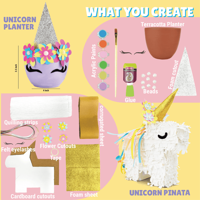 Kalakaram Wonderland Craft Box | Ultimate DIY Art & Craft Kit
