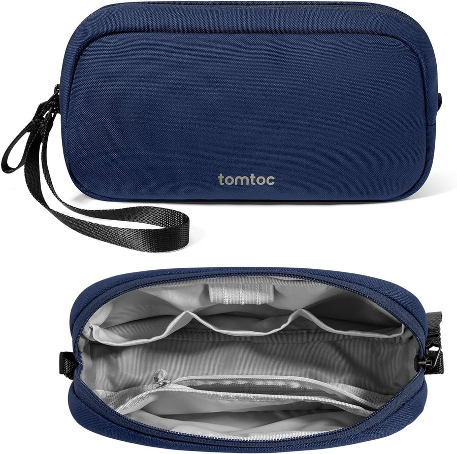 Tomtoc Light-T12 Electronic Accessory Pouch 1L – Navy Blue