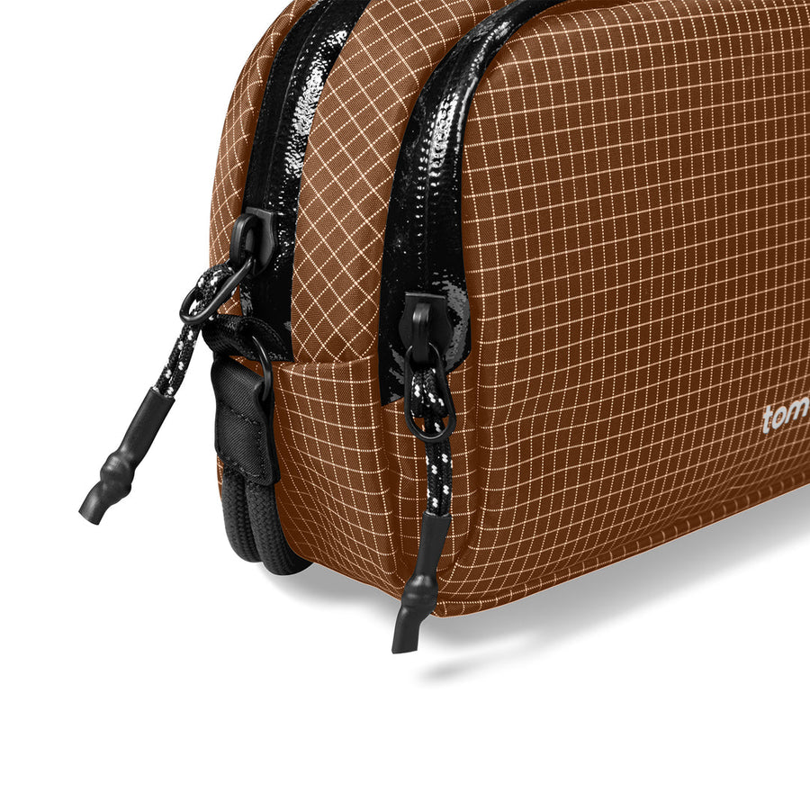 Tomtoc Light-T12 Pro Electronic Accessory Pouch 1.8L – Brown