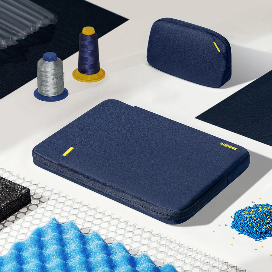 tomtoc Defender-A13 Laptop Sleeve Kit 16 Inch (40.64 cm) – Navy Blue