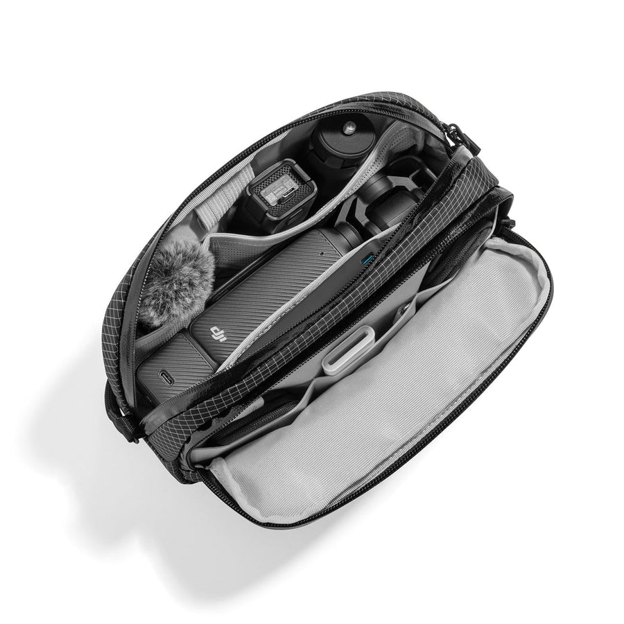 Tomtoc Light-T12 Pro Electronic Accessory Pouch 1.8L – Black