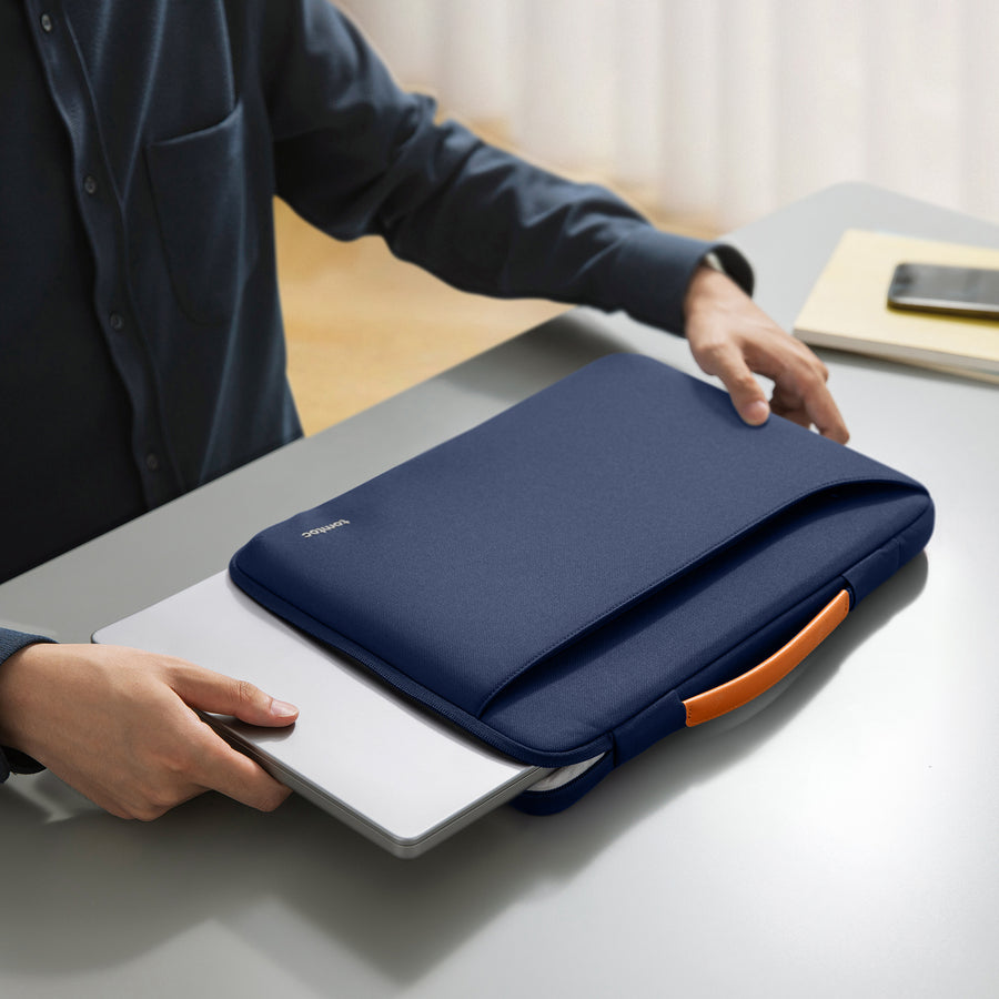 tomtoc Defender-A22 Laptop Briefcase 16 Inch (40.64 cm) – Navy Blue