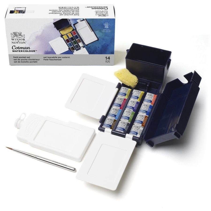 Winsor & Newton Cotman Watercolour Set (14pc)