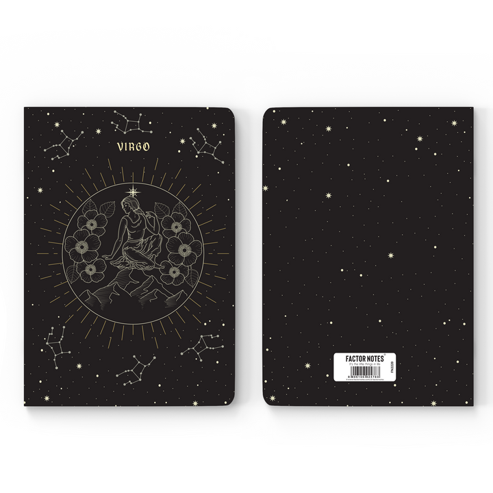 factor-notes-pursuit-series-notebook-virgo-front-and-back-cover-view