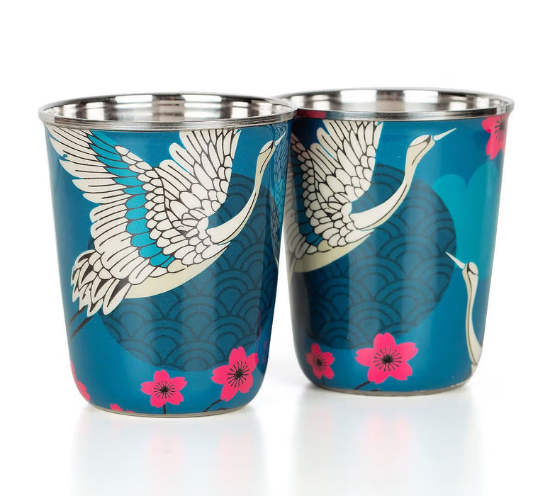 India Circus – Aerial Moments Small Steel Tumbler Set of 2
