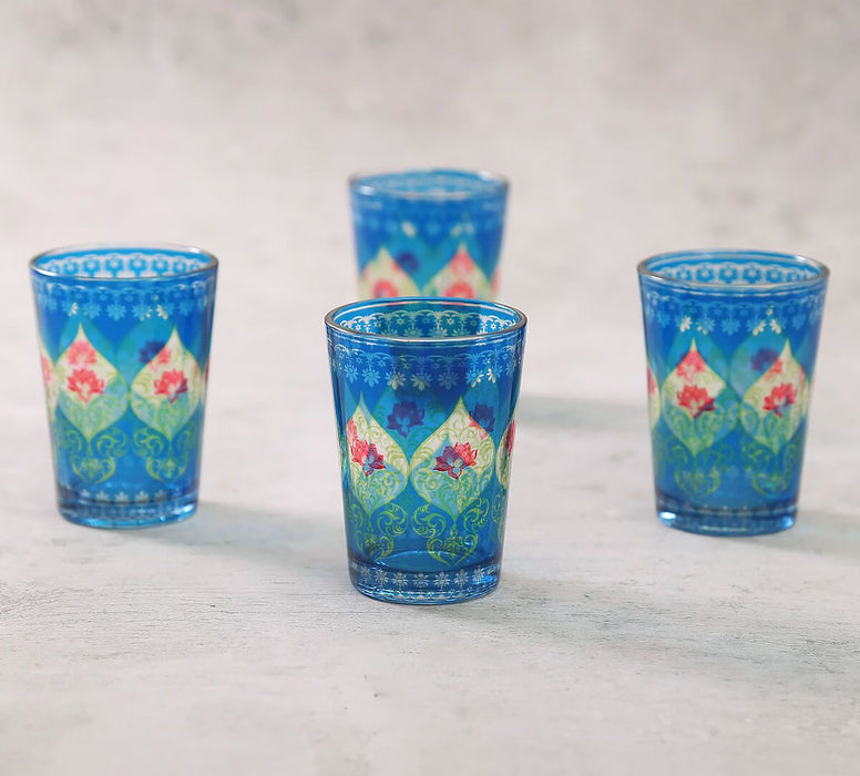 India Circus – Beryl Fir Chai Glass Set of 4