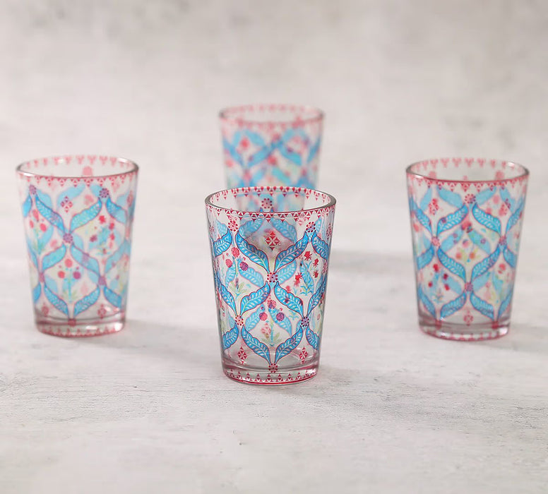 India Circus – Blooming Dahlia Chai Glass Set of 4