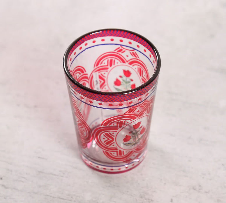 India Circus – Rosebud Bloom Chai Glass Set of 4