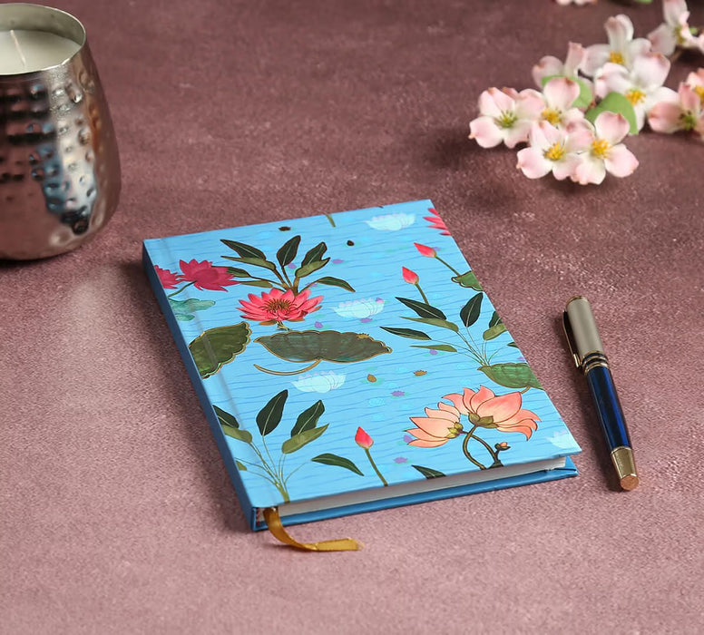 India Circus – Blossomy Mosaic Hardbound Notebook