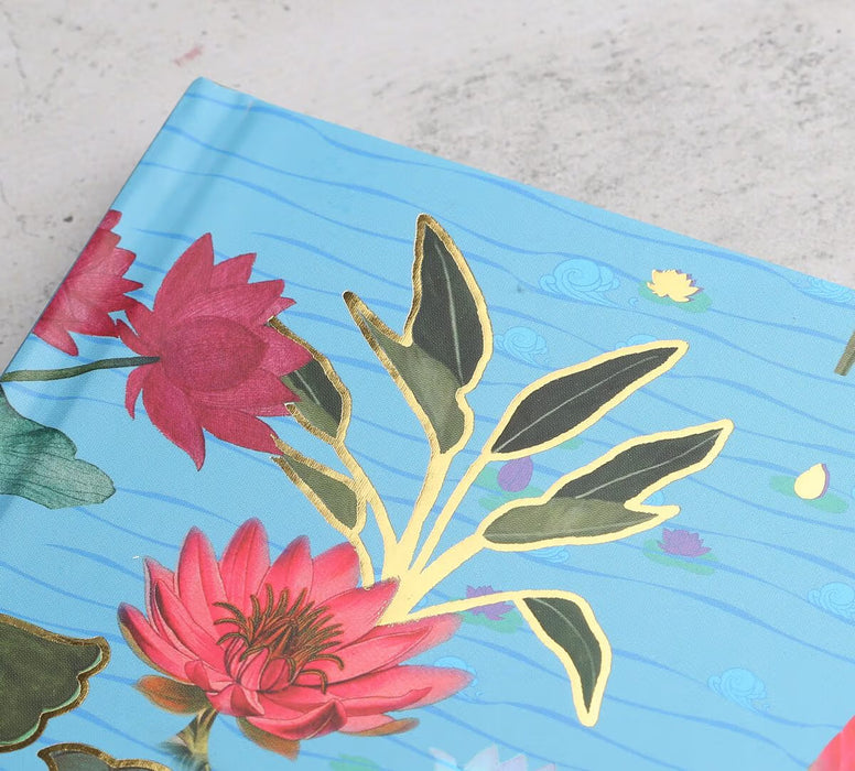 India Circus – Blossomy Mosaic Hardbound Notebook