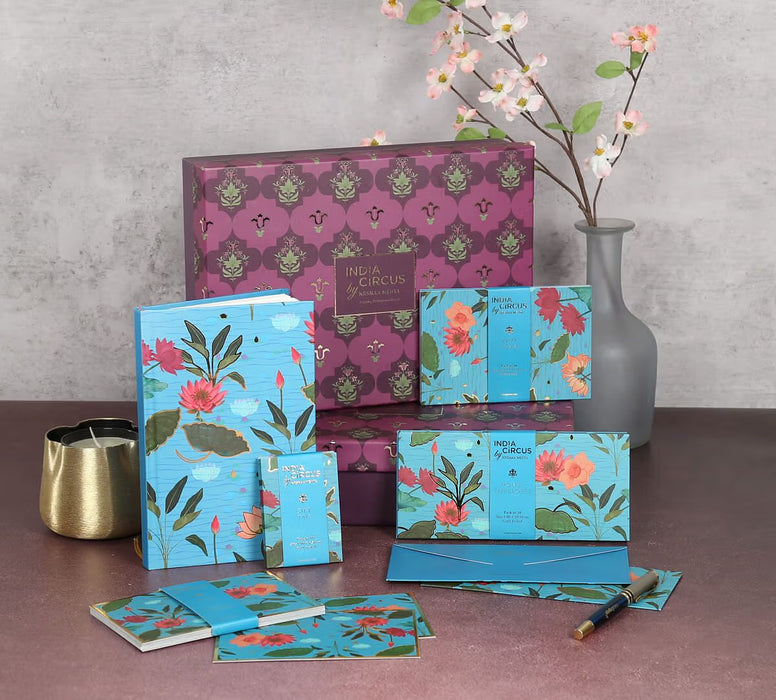India Circus – Blossomy Mosaic Stationery Gift Box