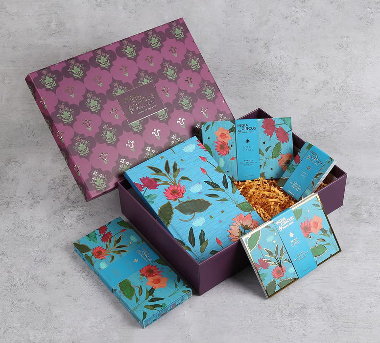 India Circus – Blossomy Mosaic Stationery Gift Box
