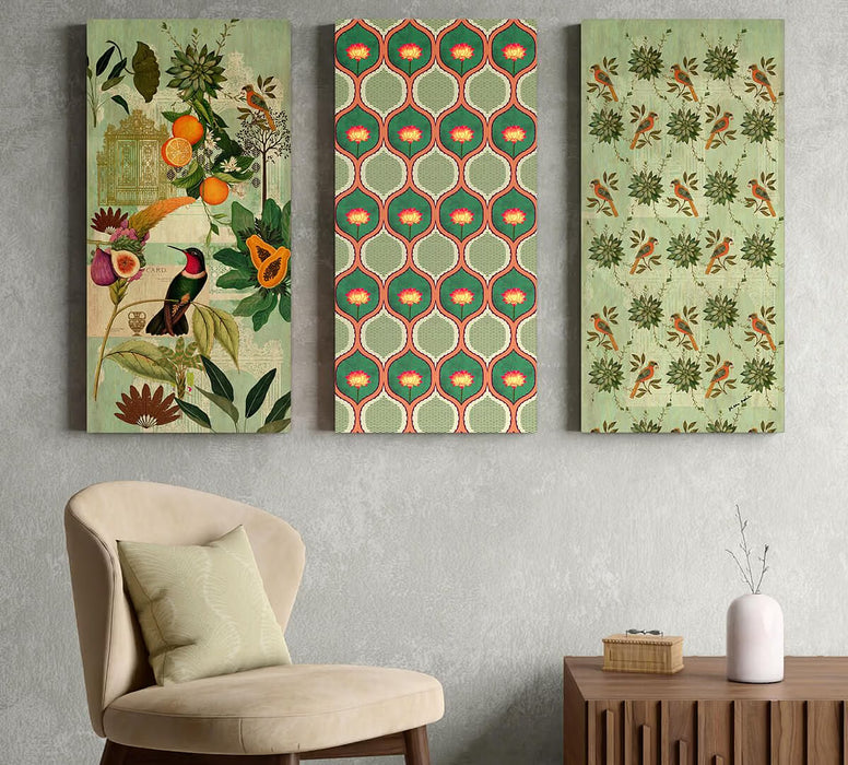 India Circus – Bohemian Bliss Wall Art Set of 3