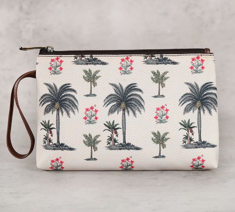 India Circus – Chevron Palms Utility Pouch