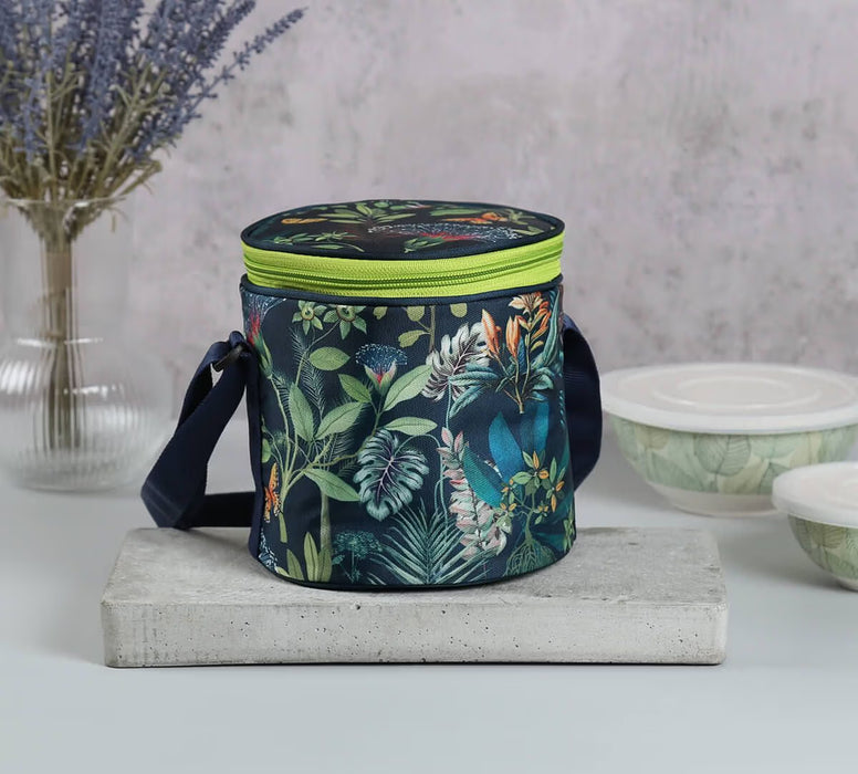 India Circus – Equatorial Eden Lunch Bag Round
