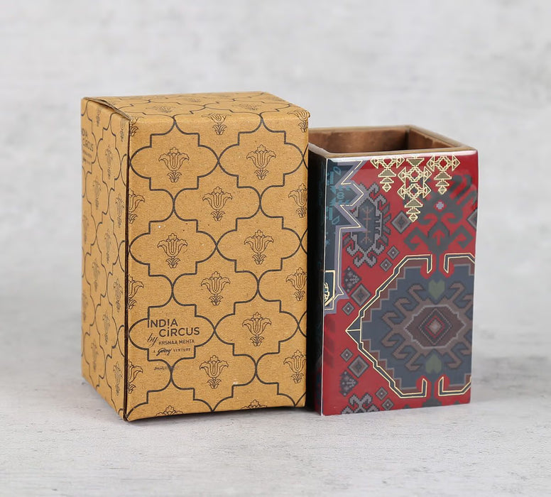 India Circus – Heritage Haven Square Pen Holder
