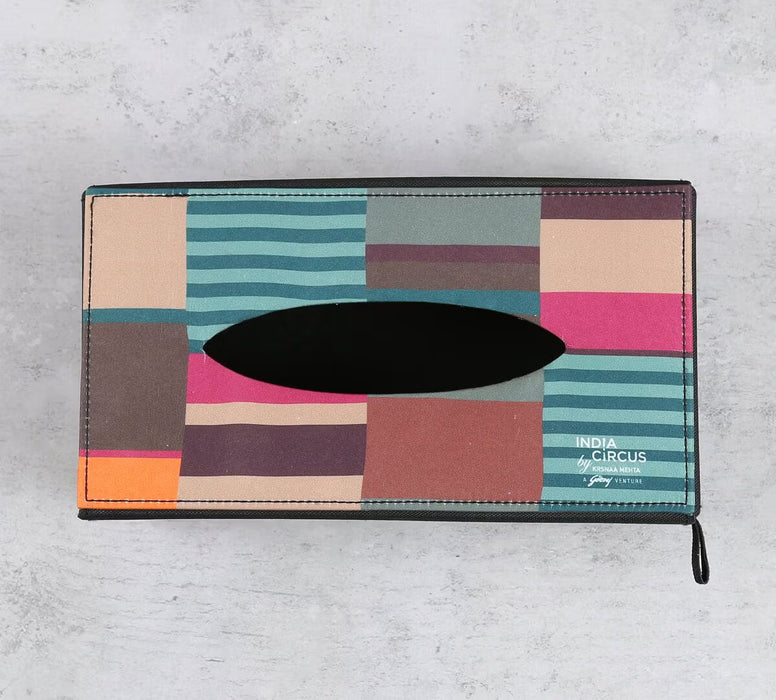 India Circus – Horizontal Hues Tissue Box Holder