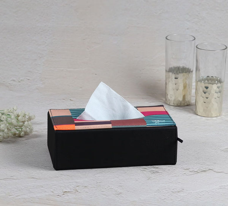 India Circus – Horizontal Hues Tissue Box Holder