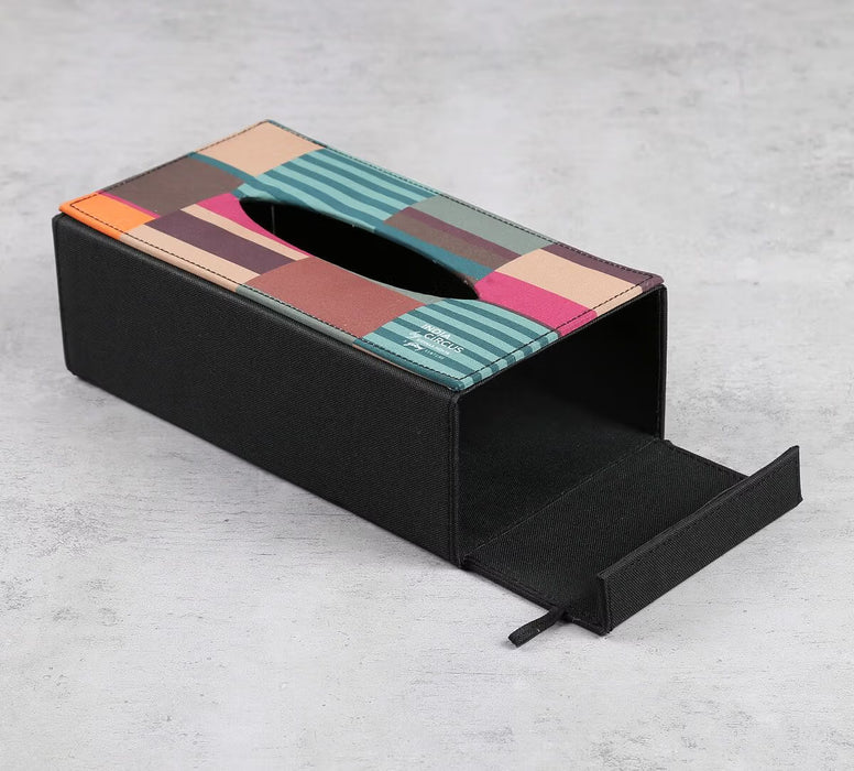 India Circus – Horizontal Hues Tissue Box Holder