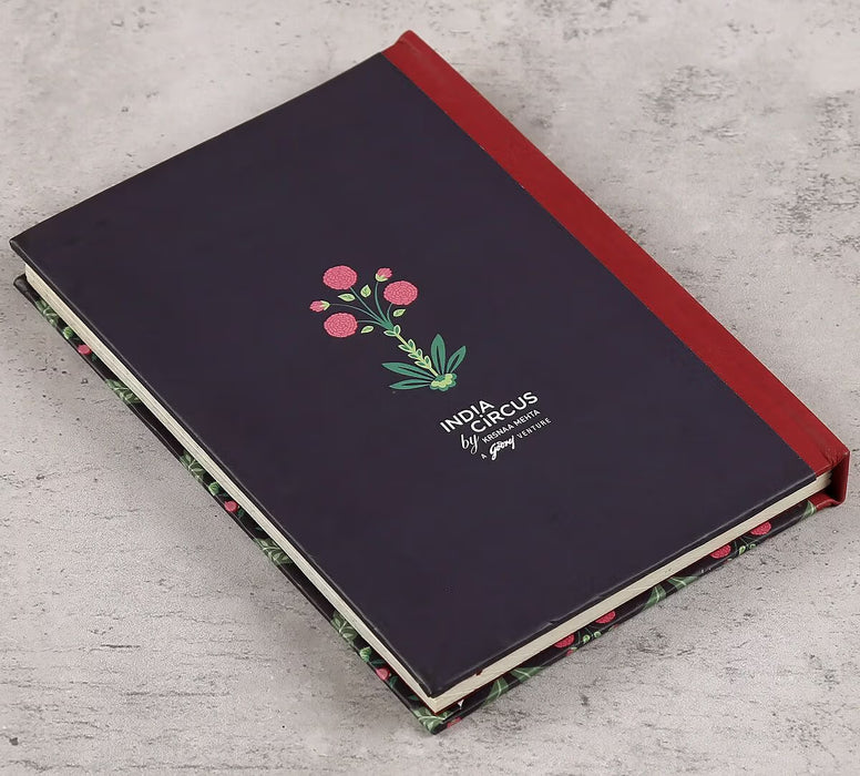 India Circus – Iron Blooming Dahlia A6 Notebook