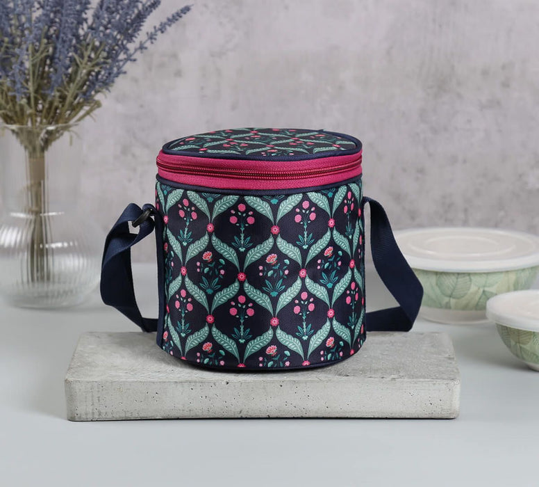 India Circus – Iron Blooming Dahlia Lunch Bag Round