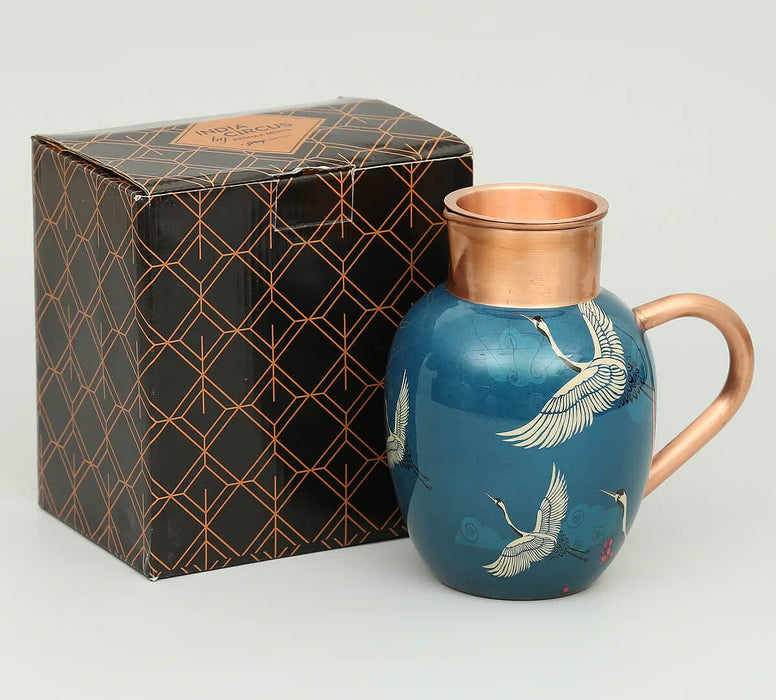 India Circus – Legend of the Cranes Copper Jug Set