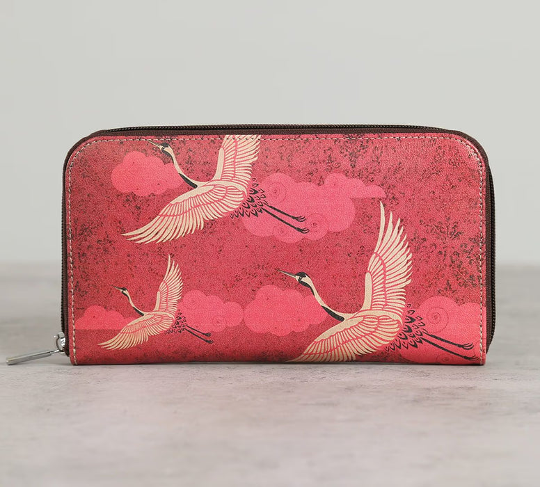 India Circus – Legend of the Cranes Zipper Wallet