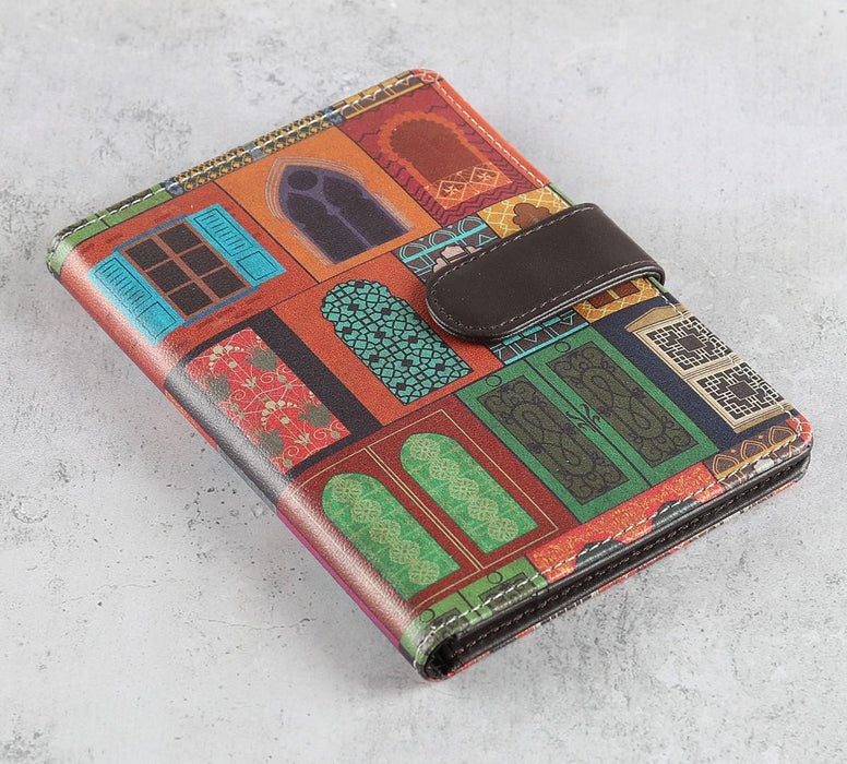 India Circus Mughal Doors Reiteration Passport Cover