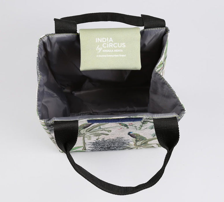 India Circus Peacock Throne Paradise Lunch Bag